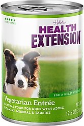 Health Extension Vegetarian Entree Canned Dog Food, 12.5-oz, case of 12