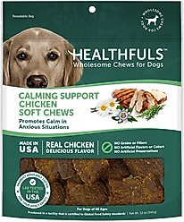 Healthfuls Calming Support Chicken Recipe Dog Treats, 12-oz bag