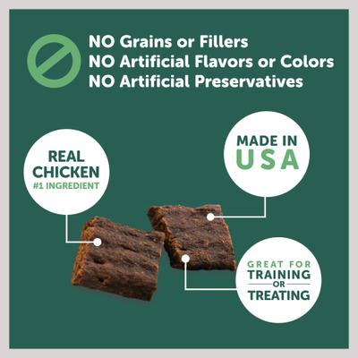 Show full view: Healthfuls Calming Support Chicken Recipe Dog Treats, 12-oz bag slide 5 of 9