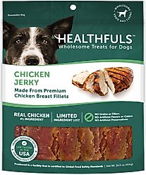 Healthfuls Chicken Jerky Dog Treats, 16-oz bag