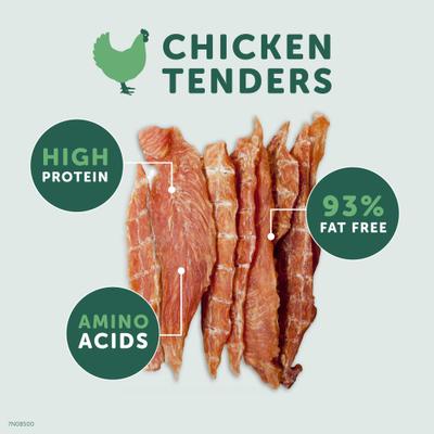 Show full view: Healthfuls Chicken Tenders Dog Treats, 11-oz bag slide 4 of 8