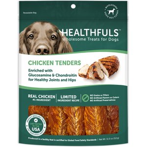 Healthfuls Chicken Tenders Dog Treats, 11-oz bag