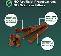Healthfuls Deli Sticks Pork & Chicken Human-Grade Gluten-Free Soft & Chewy Dog Treats, 10 count bag slide 2 of 8