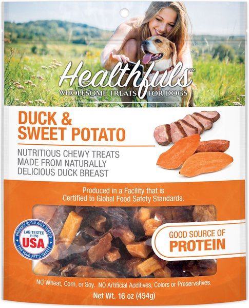 Healthfuls Duck & Sweet Potato Jerky Dog Treats