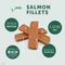 Show in main carousel: Healthfuls Salmon Fillets Dog Treats, 3.5-oz bag slide 4 of 9
