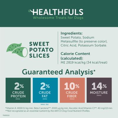 Show full view: Healthfuls Sweet Potato Slices Dog Treats, 16-oz bag slide 5 of 9