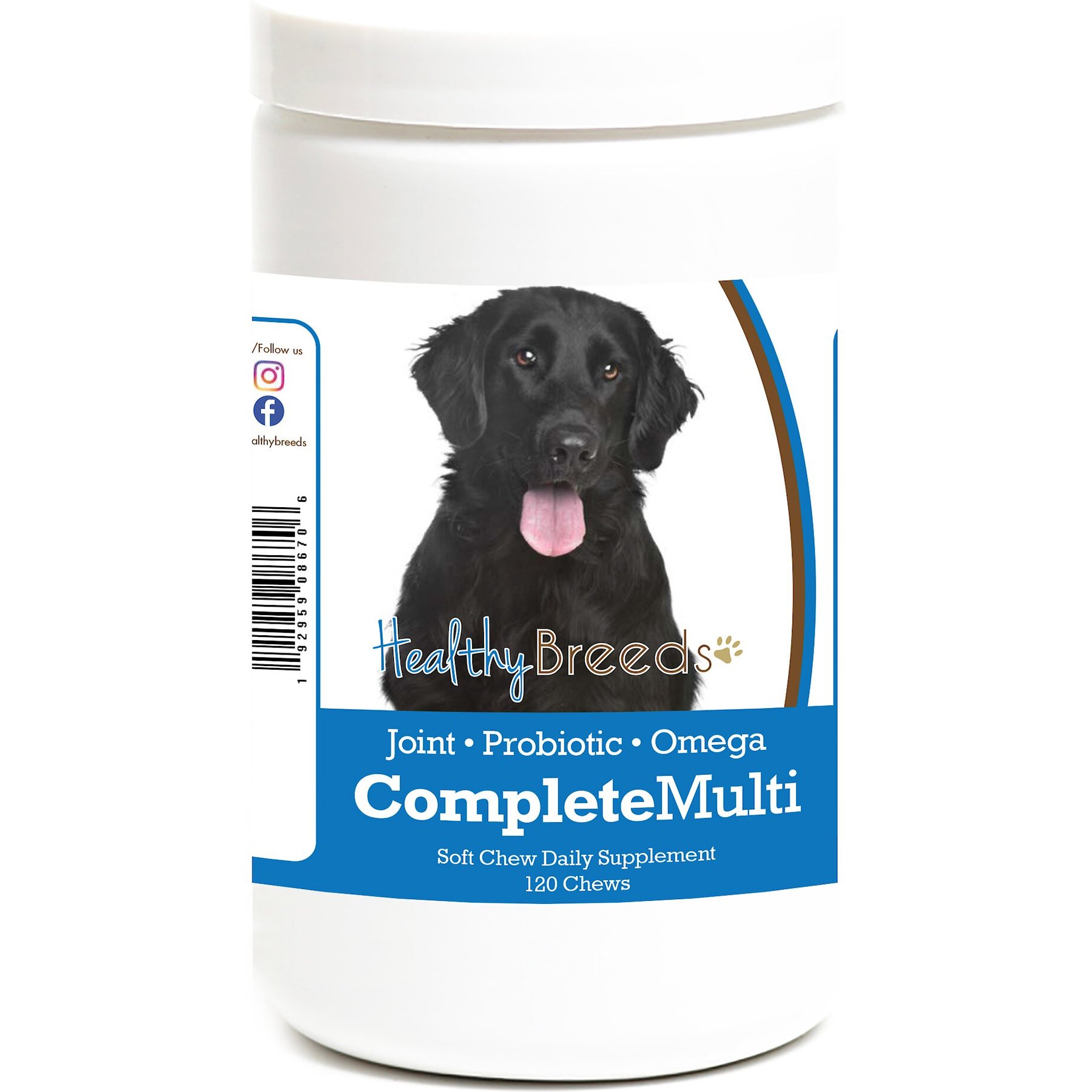 Healthy Breeds All In One Multivitamin Soft Chews Dog Supplement, 120 count