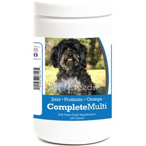 Healthy Breeds All In One Multivitamin Soft Chews Dog Supplement, 120 count