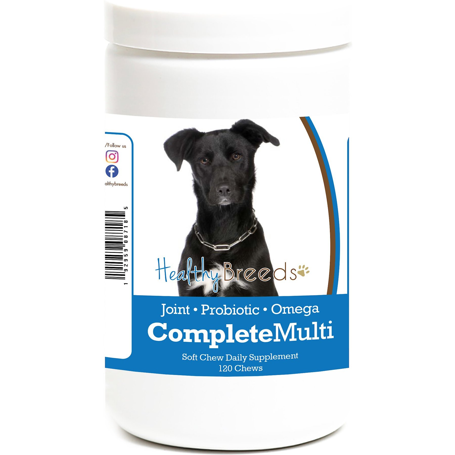 Healthy Breeds All In One Multivitamin Soft Chews Dog Supplement, 120 count