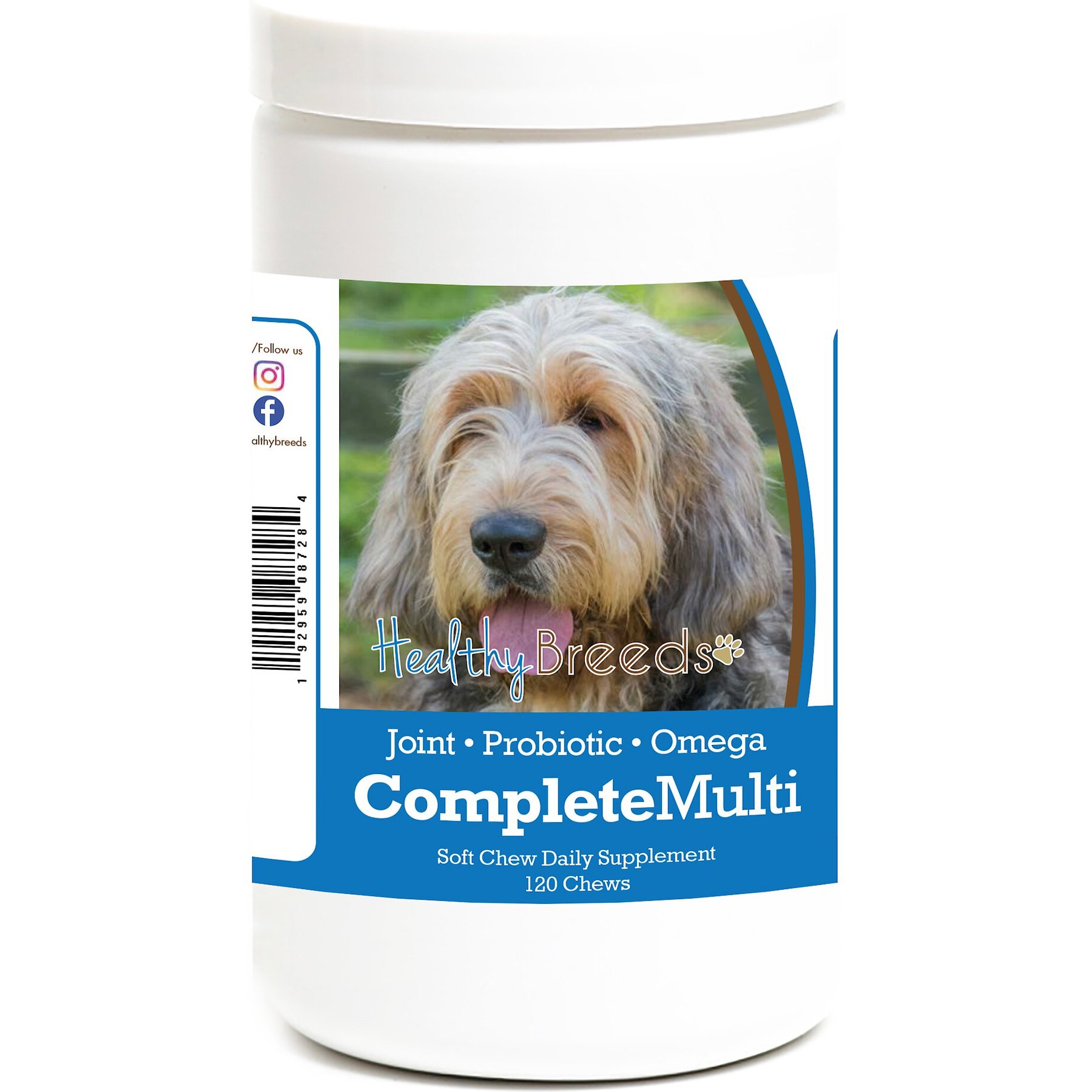 Healthy Breeds All In One Multivitamin Soft Chews Dog Supplement, 120 count