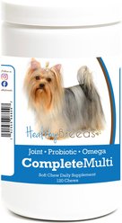 Healthy Breeds All In One Multivitamin Soft Chews Dog Supplement, 120 count