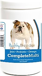 Healthy Breeds All In One Multivitamin Soft Chews Dog Supplement, 120 count
