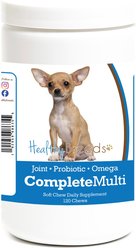 Healthy Breeds All In One Multivitamin Soft Chews Dog Supplement, 120 count