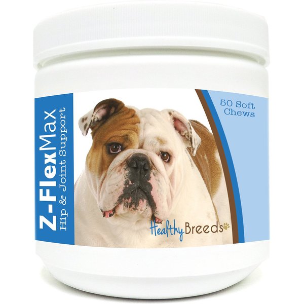 Healthy Breeds Z-Flex Max Hip & Joint Soft Chews Dog Supplement