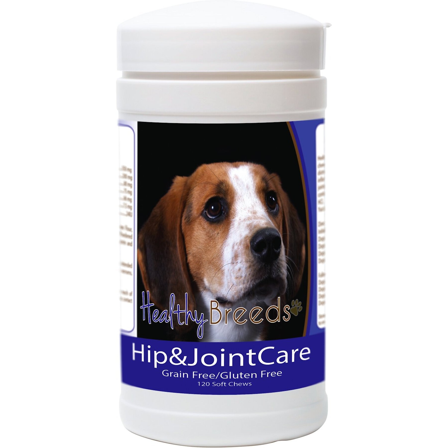 Healthy Breeds Hip & Joint Care Soft Chews Dog Supplement, 120 count