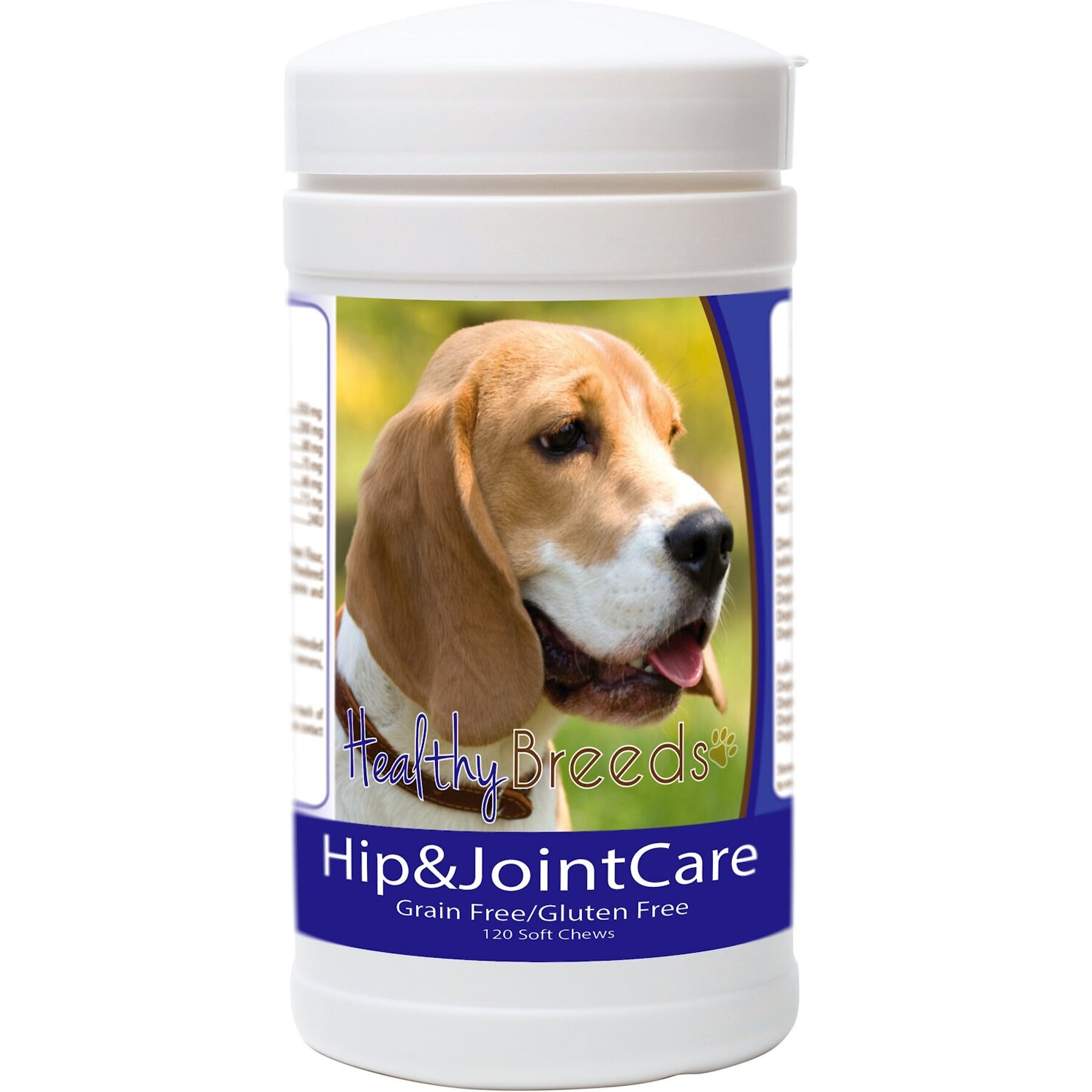 Healthy Breeds Hip & Joint Care Soft Chews Dog Supplement, 120 count