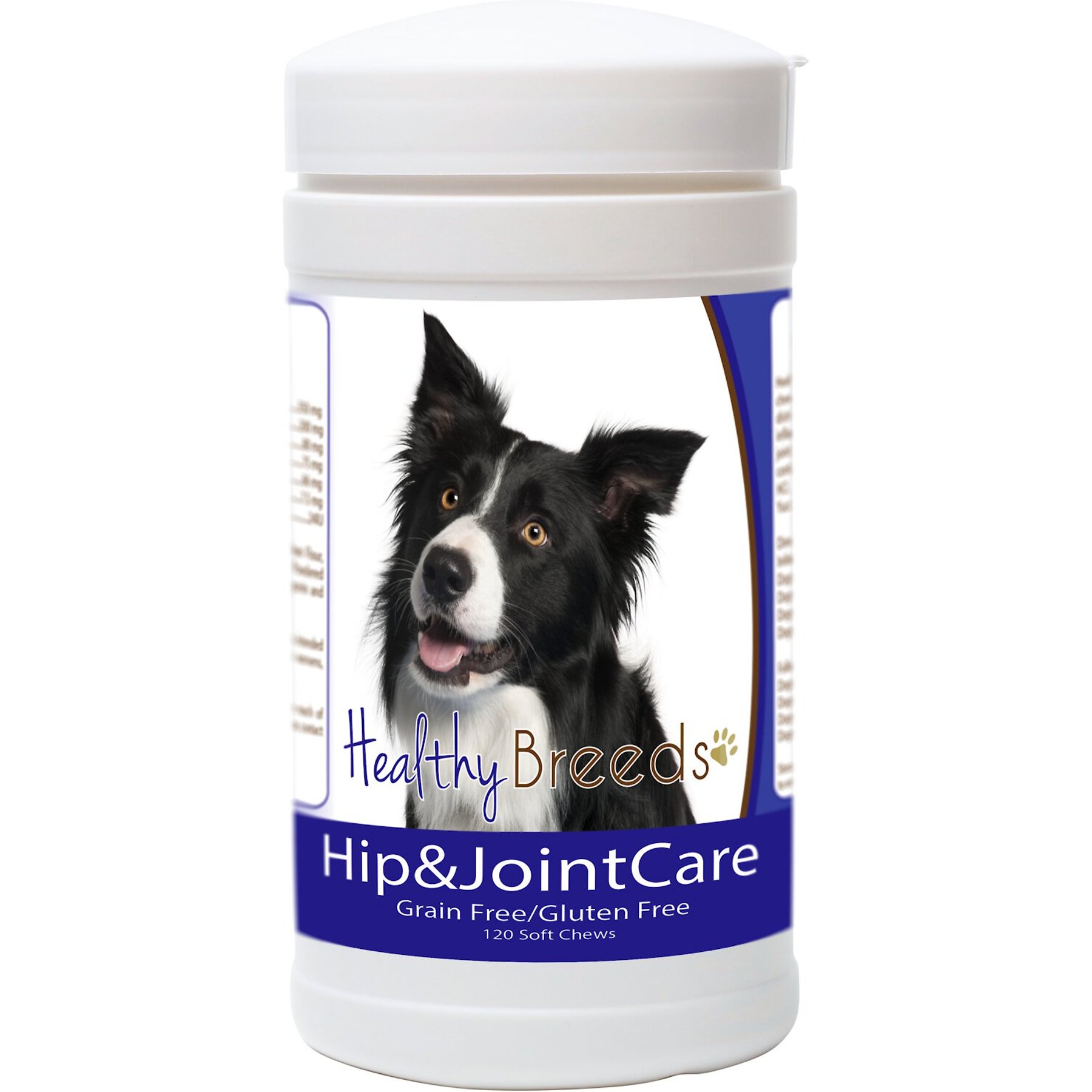 Healthy Breeds Hip & Joint Care Soft Chews Dog Supplement, 120 count