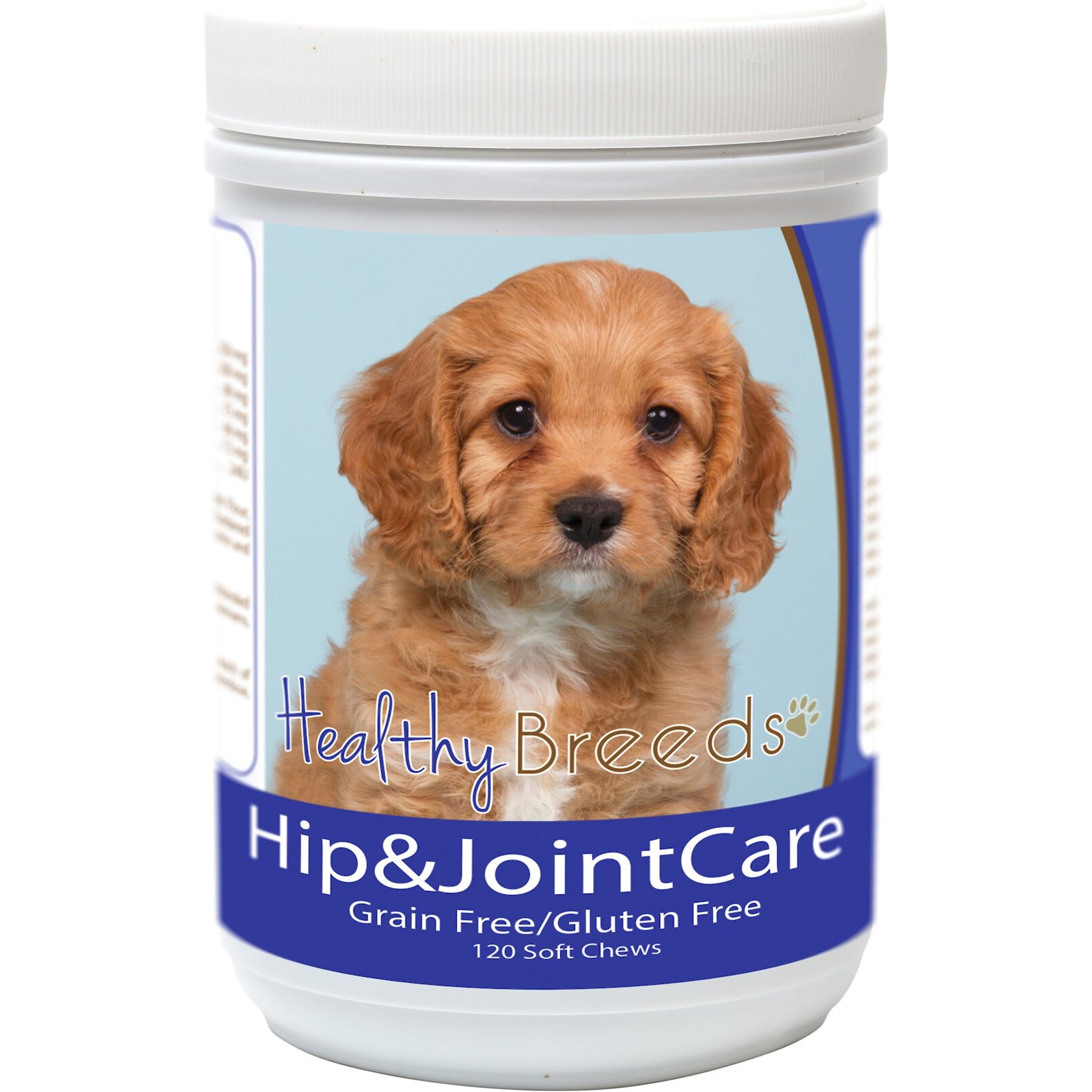 Healthy Breeds Hip & Joint Care Soft Chews Dog Supplement, 120 count