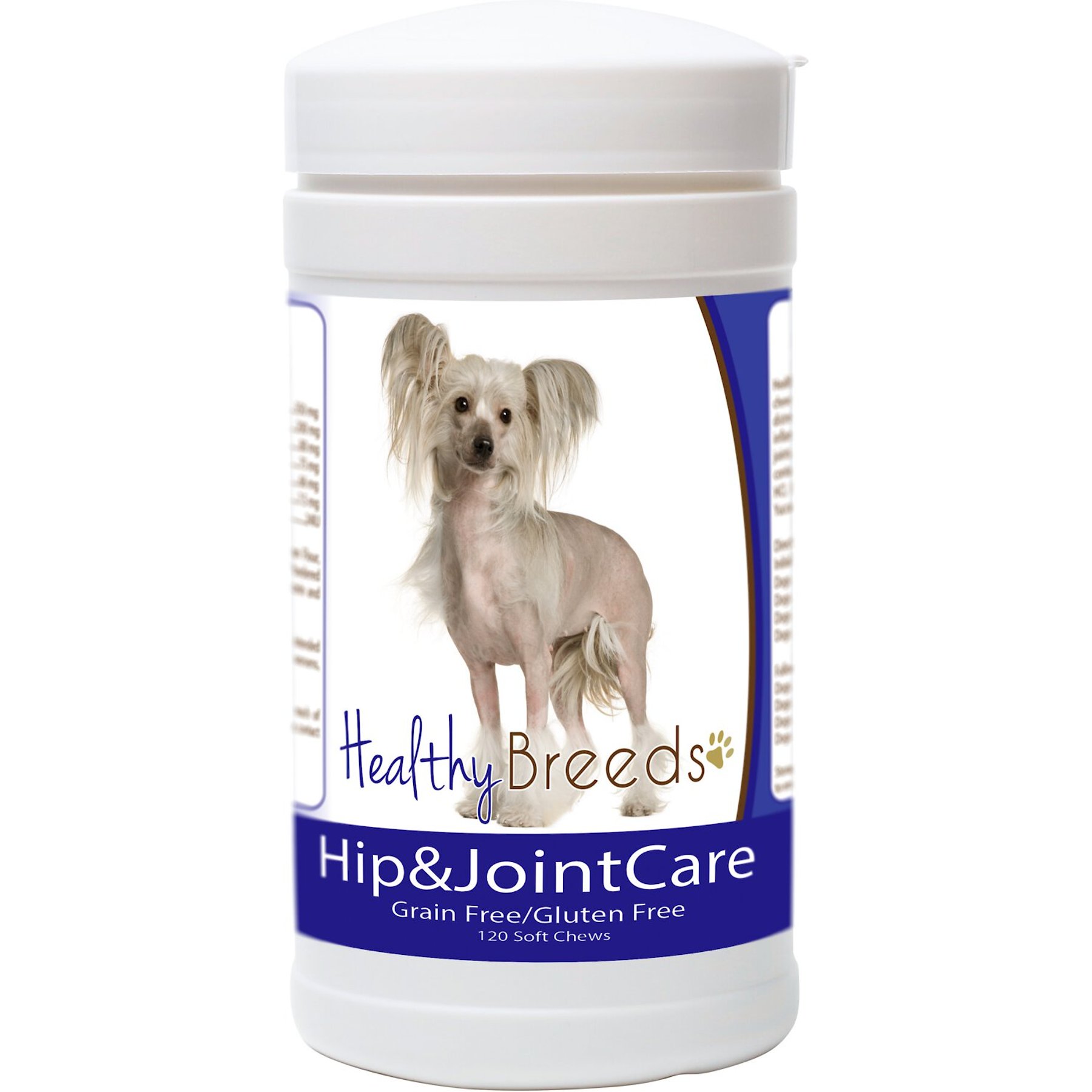 Healthy Breeds Hip & Joint Care Soft Chews Dog Supplement, 120 count