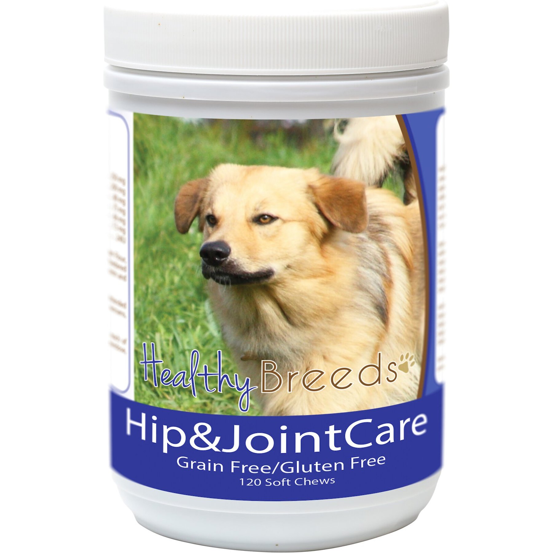 Healthy Breeds Hip & Joint Care Soft Chews Dog Supplement, 120 count