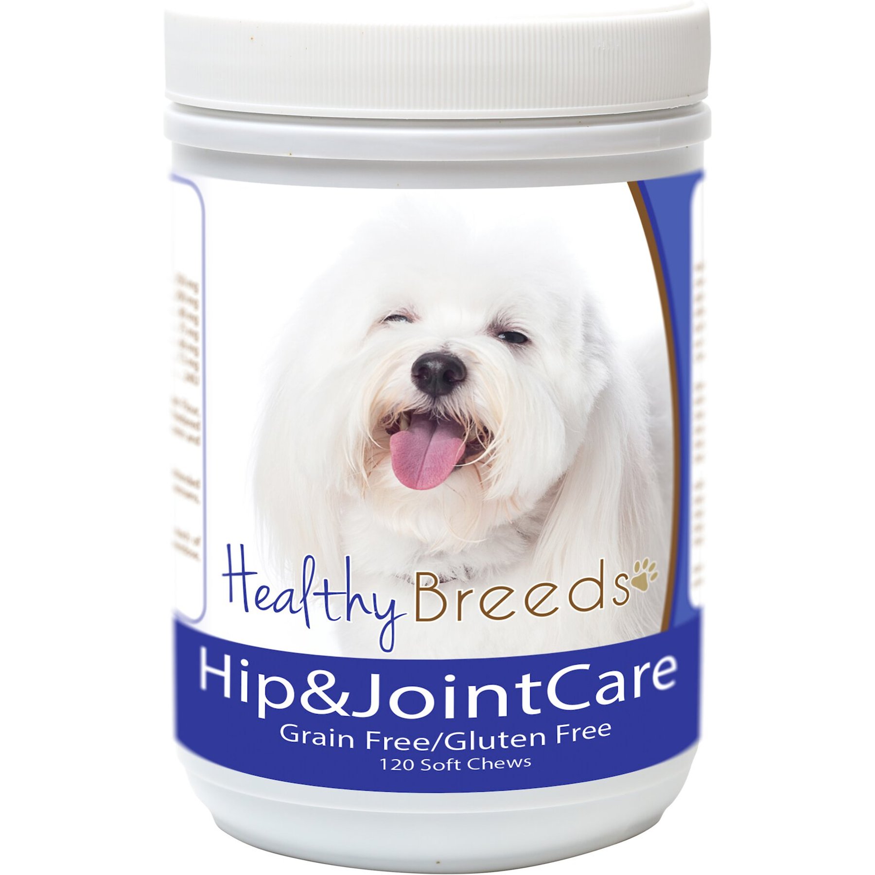 Healthy Breeds Hip & Joint Care Soft Chews Dog Supplement, 120 count