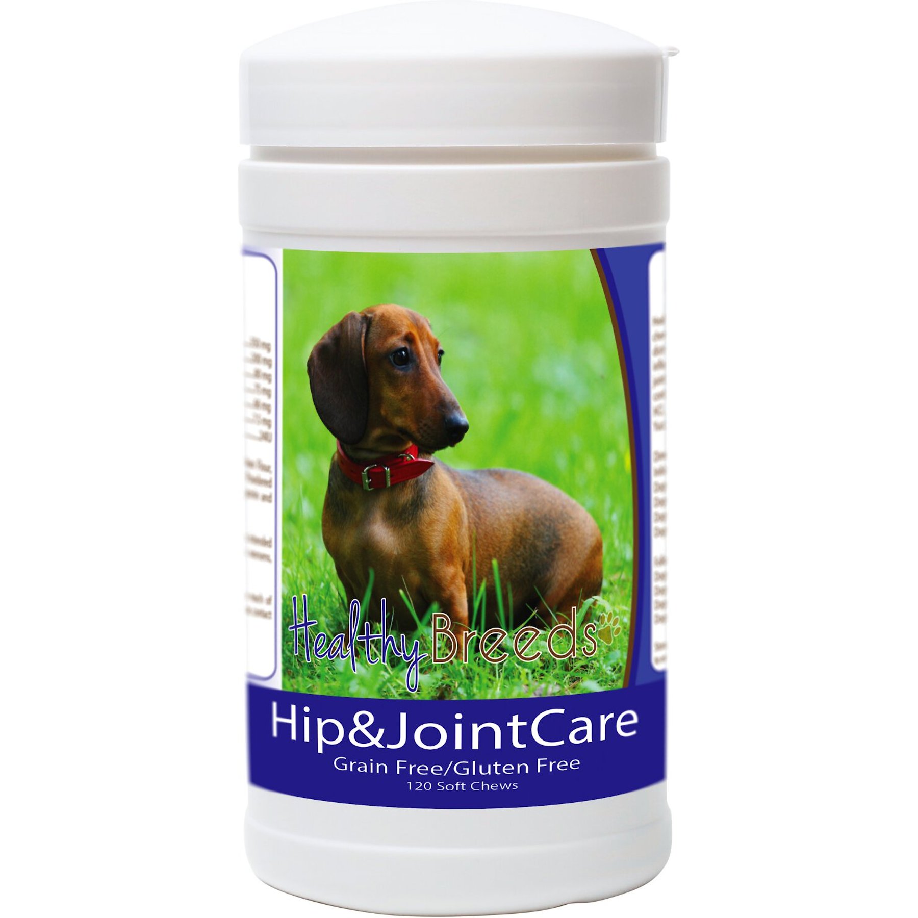 Healthy Breeds Hip & Joint Care Soft Chews Dog Supplement, 120 count