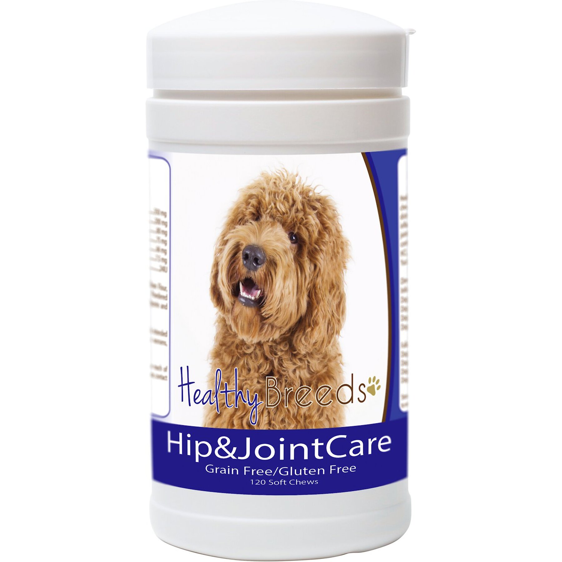 Healthy Breeds Hip & Joint Care Soft Chews Dog Supplement, 120 count