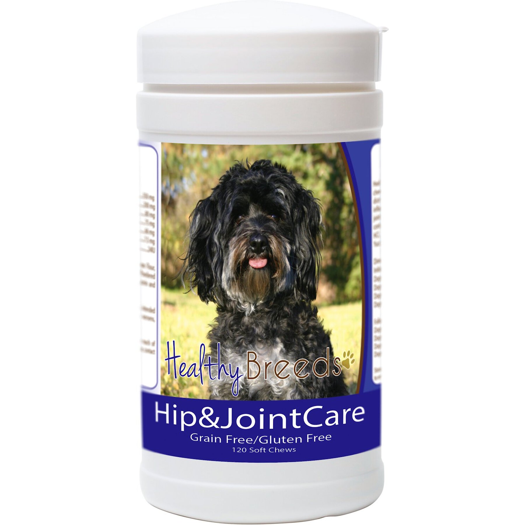 Healthy Breeds Hip & Joint Care Soft Chews Dog Supplement, 120 count