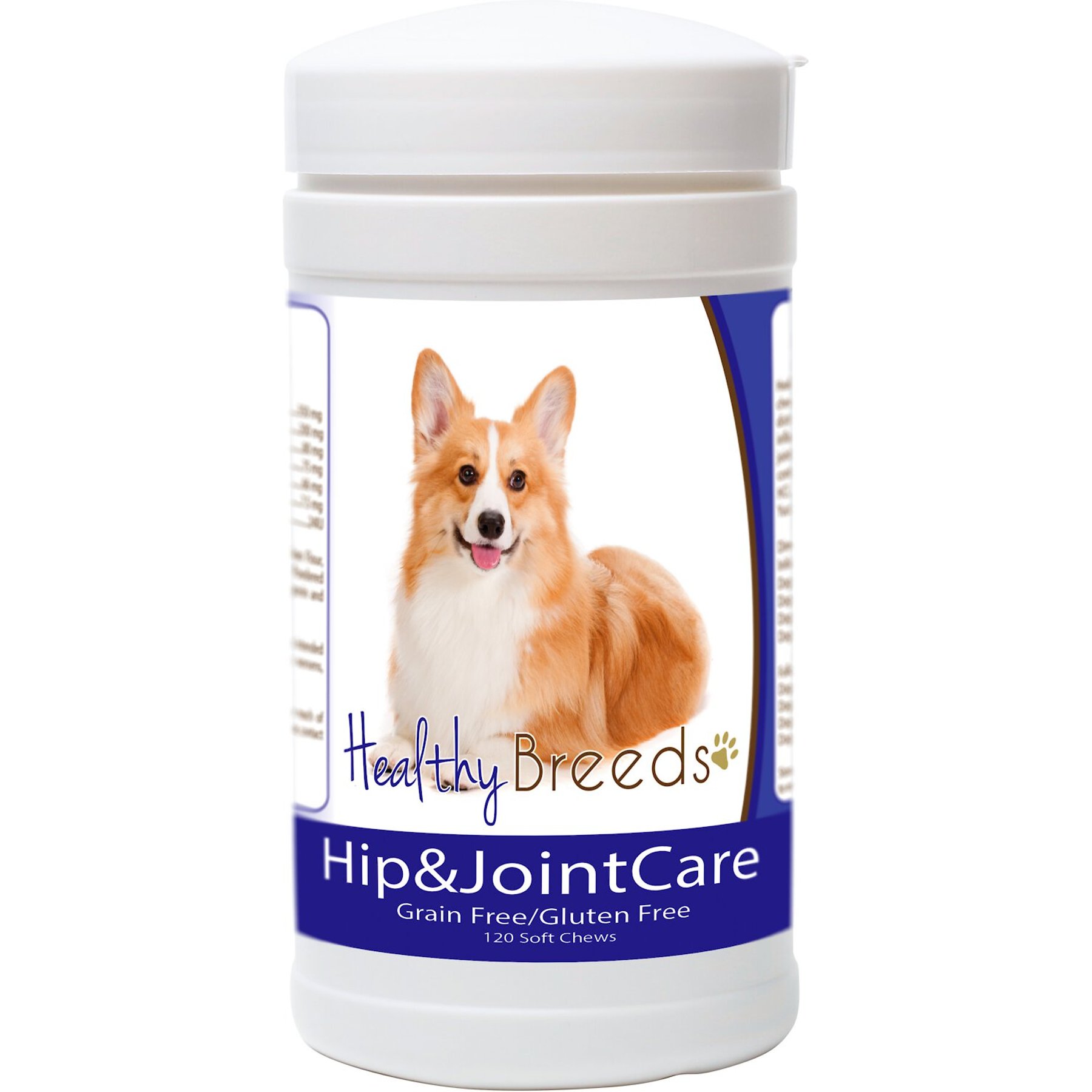 Healthy Breeds Hip & Joint Care Soft Chews Dog Supplement, 120 count