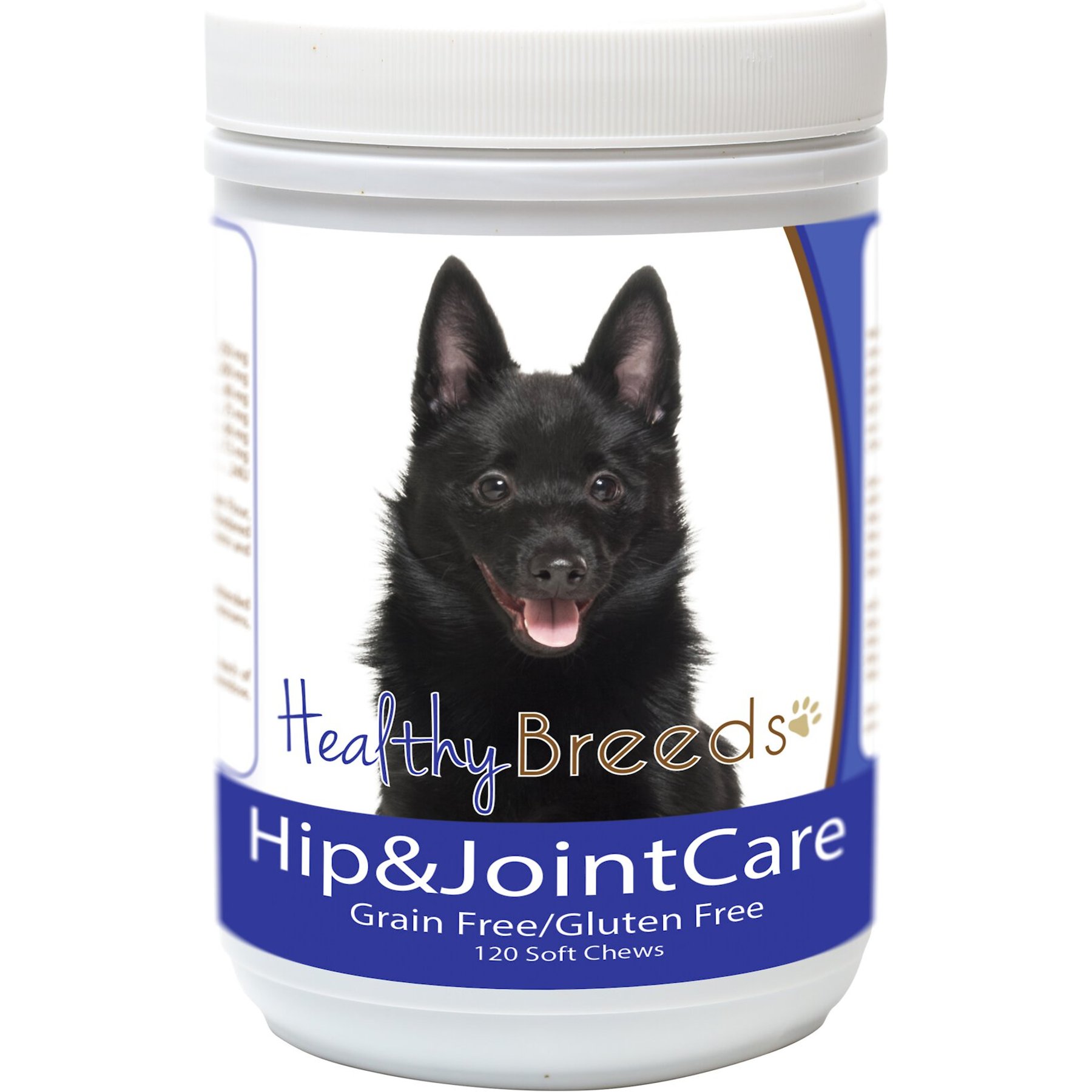 Healthy Breeds Hip & Joint Care Soft Chews Dog Supplement, 120 count