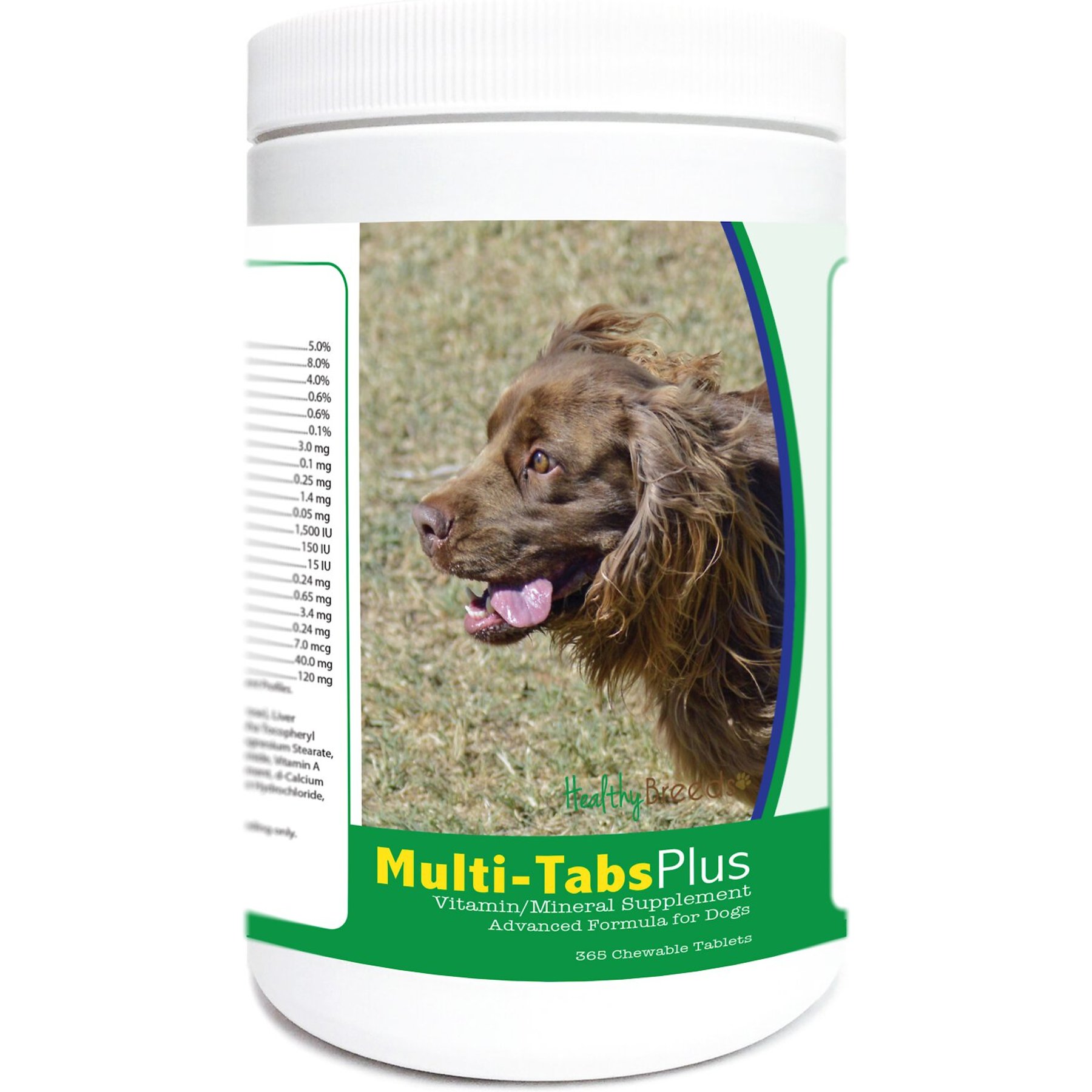 Healthy Breeds Multi-Tabs Plus Chewable Tablets Dog Supplement, 365 count