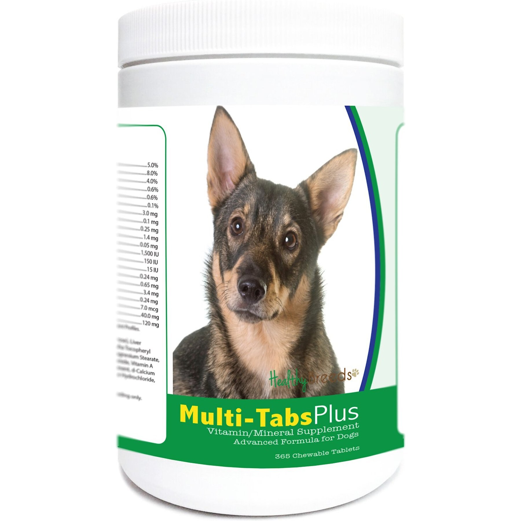 Healthy Breeds Multi-Tabs Plus Chewable Tablets Dog Supplement, 365 count