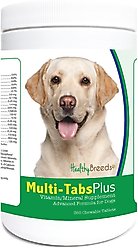 Healthy Breeds Multi-Tabs Plus Chewable Tablets Dog Supplement, 365 count