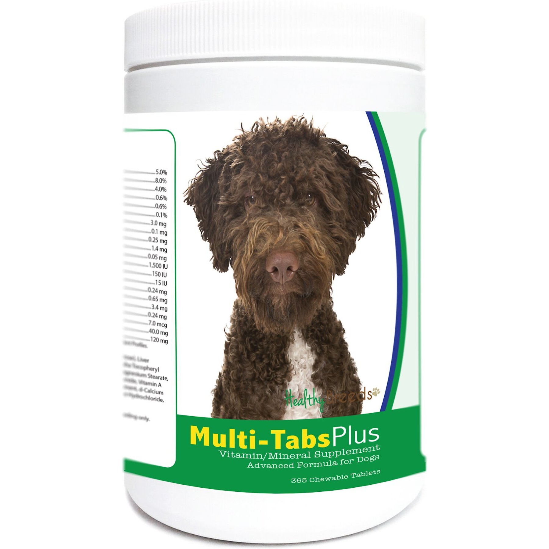 Healthy Breeds Multi-Tabs Plus Chewable Tablets Dog Supplement, 365 count