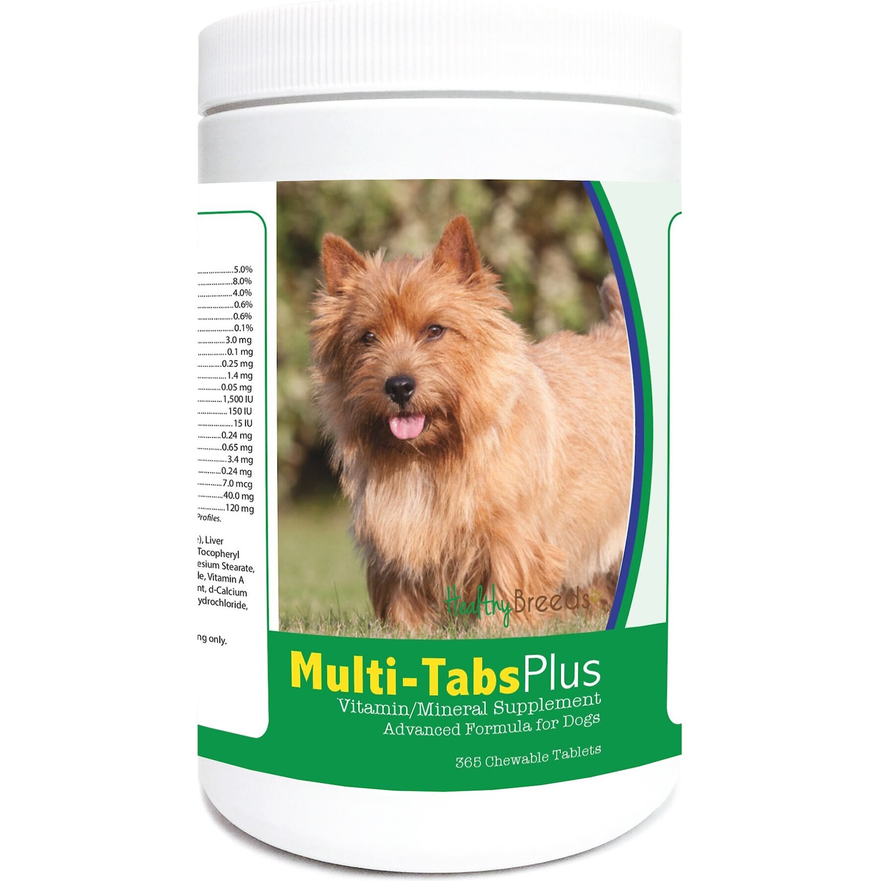 Healthy Breeds Multi-Tabs Plus Chewable Tablets Dog Supplement, 365 count