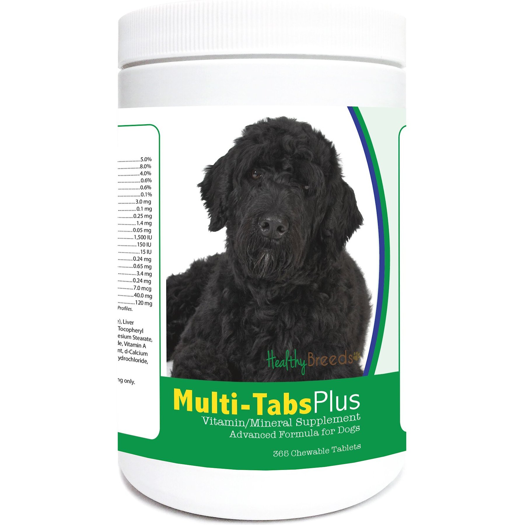 Healthy Breeds Multi-Tabs Plus Chewable Tablets Dog Supplement, 365 count
