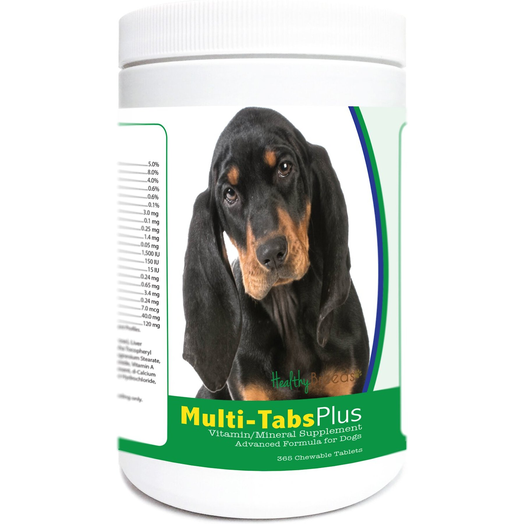 Healthy Breeds Multi-Tabs Plus Chewable Tablets Dog Supplement, 365 count