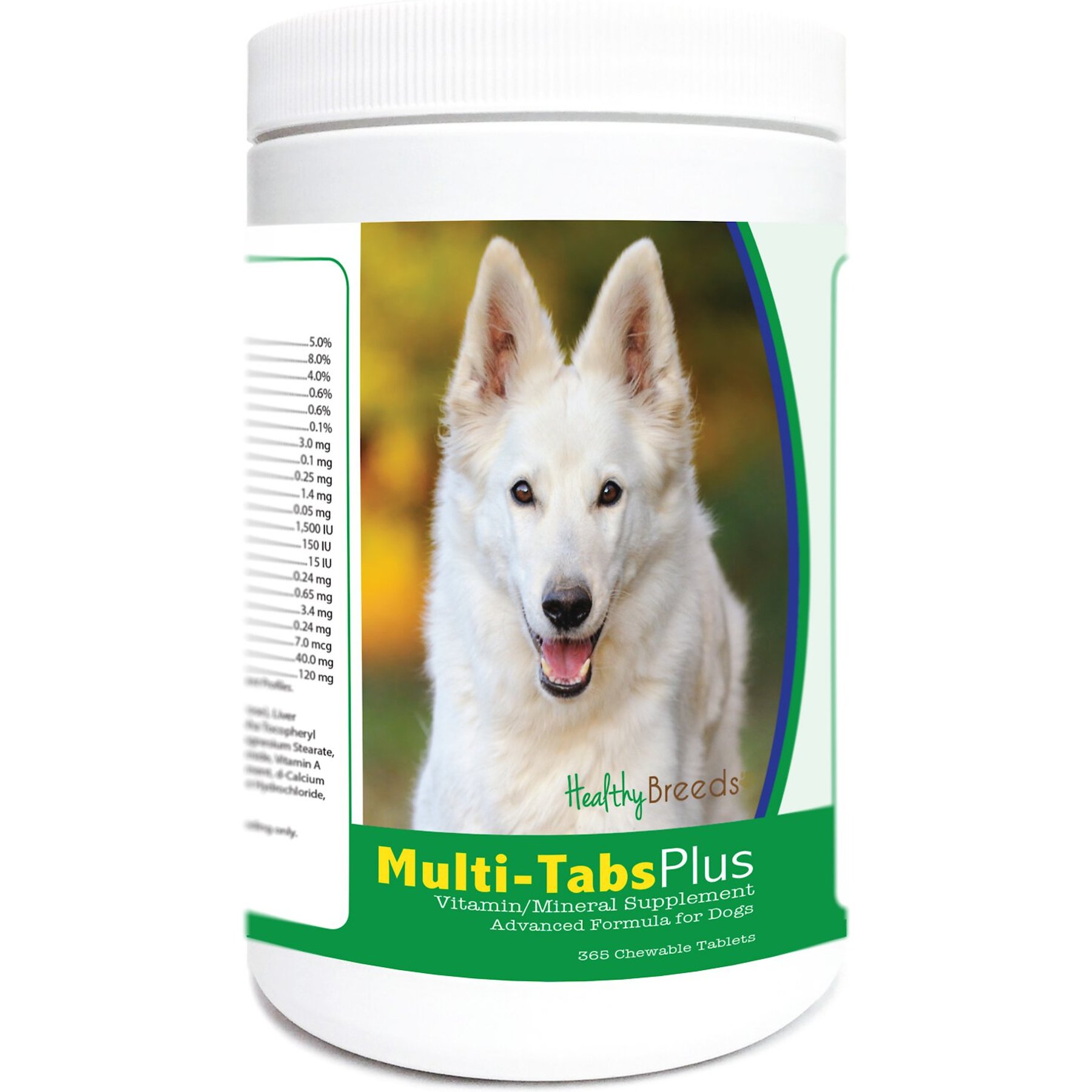 Healthy Breeds Multi-Tabs Plus Chewable Tablets Dog Supplement, 365 count