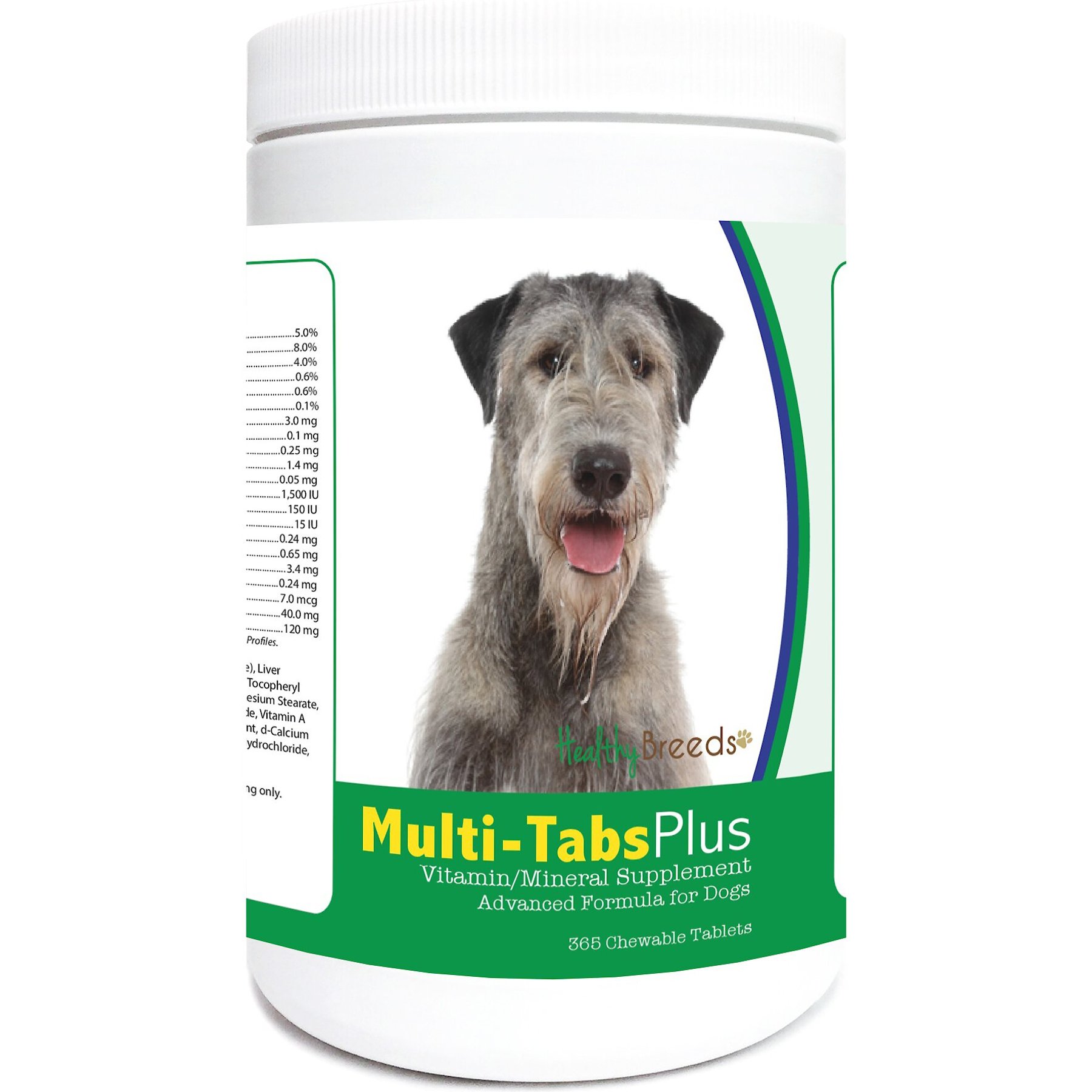 Healthy Breeds Multi-Tabs Plus Chewable Tablets Dog Supplement, 365 count