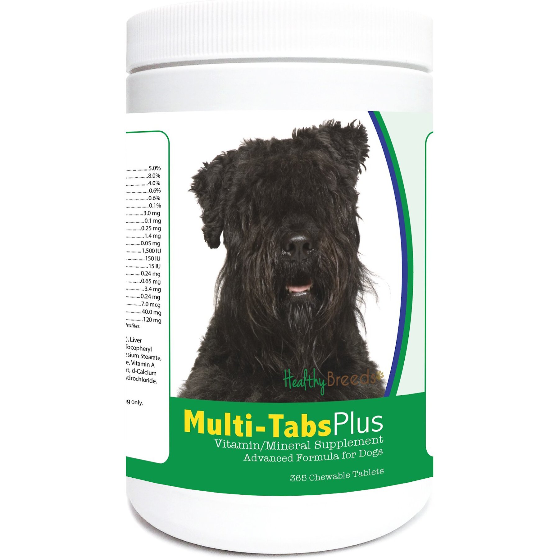 Healthy Breeds Multi-Tabs Plus Chewable Tablets Dog Supplement, 365 count