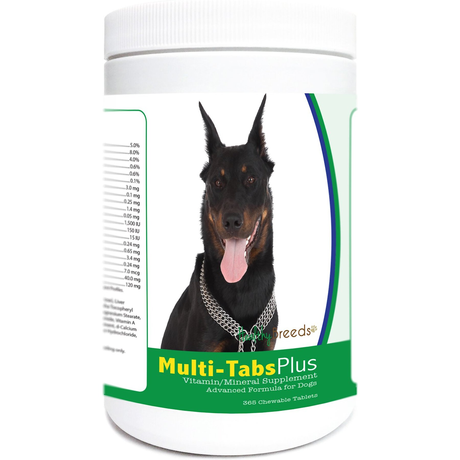 Healthy Breeds Multi-Tabs Plus Chewable Tablets Dog Supplement, 365 count