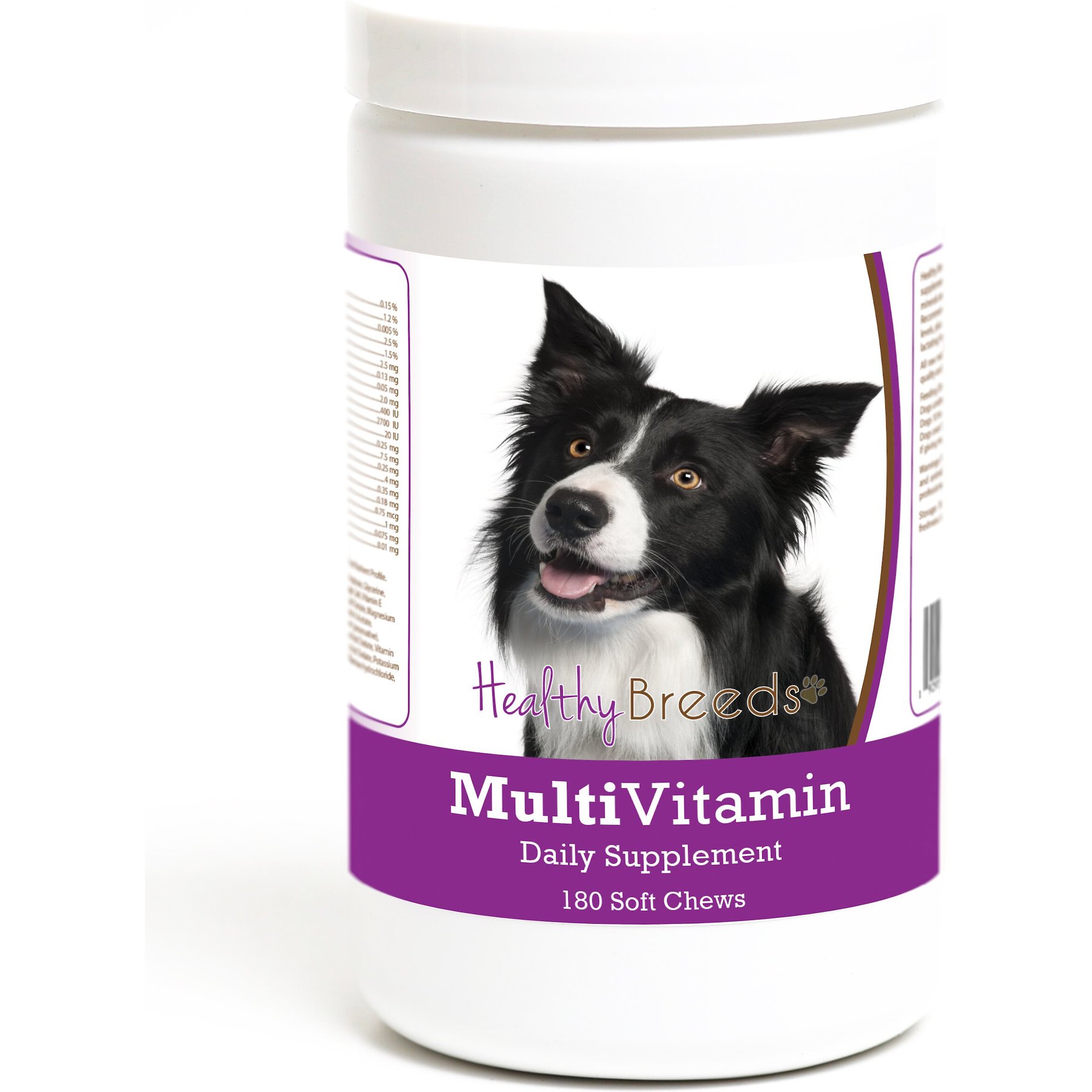 Healthy Breeds Multivitamin Soft Chews Dog Supplement, 180 count