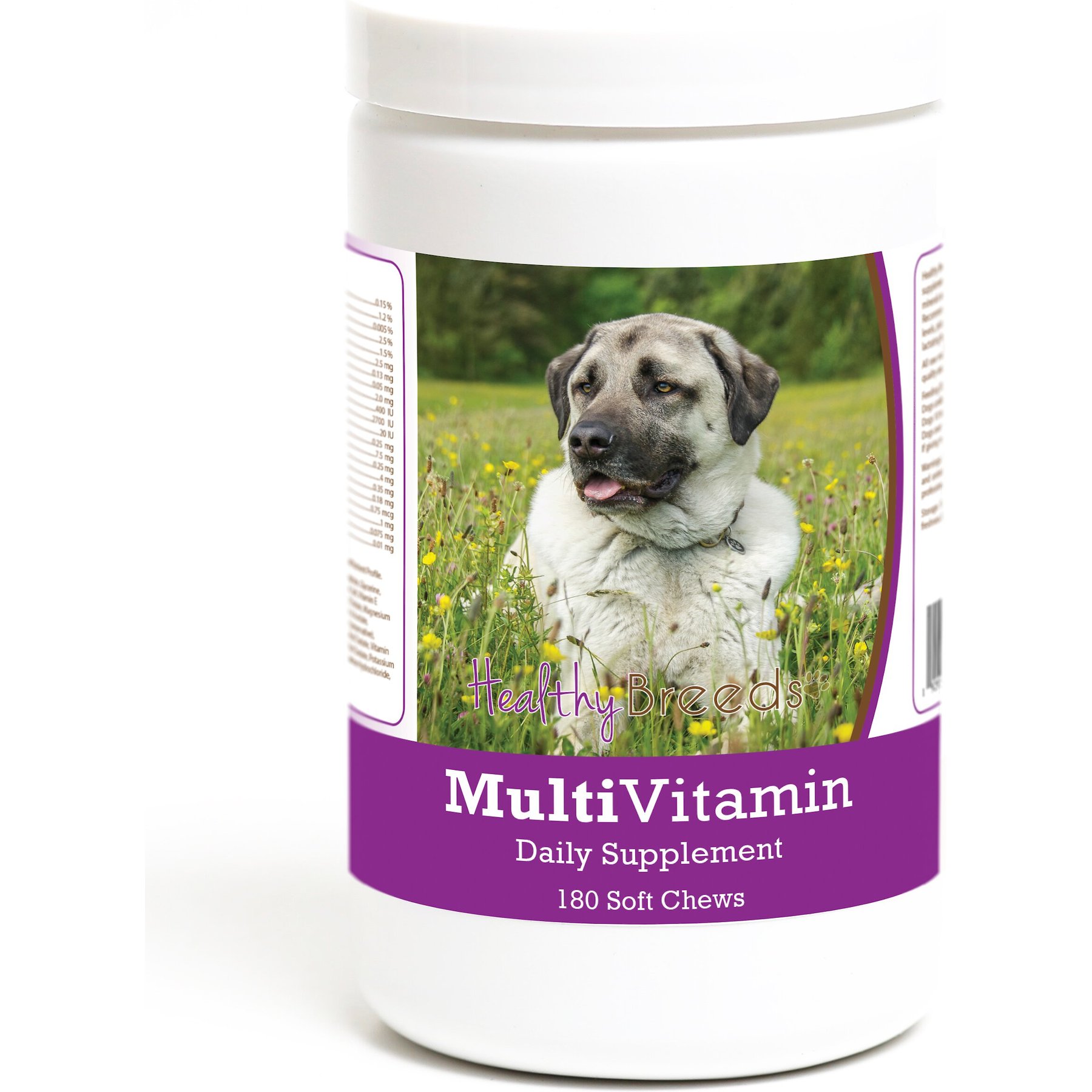 Healthy Breeds Multivitamin Soft Chews Dog Supplement, 180 count