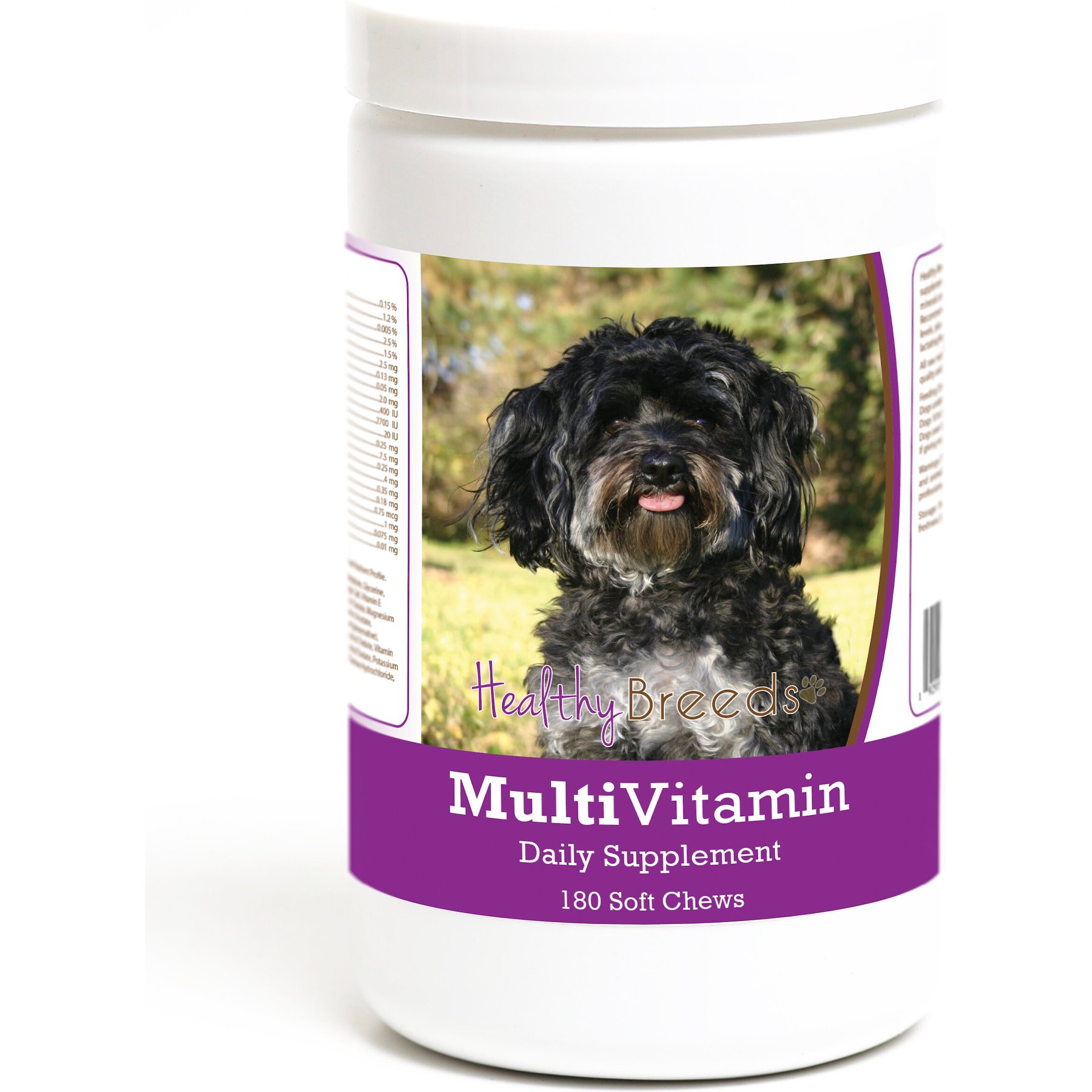 Healthy Breeds Multivitamin Soft Chews Dog Supplement, 180 count
