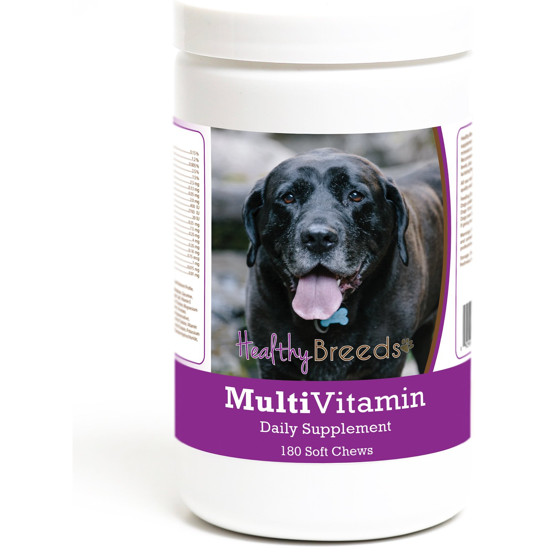 Healthy Breeds Multivitamin Soft Chews Dog Supplement, 180 count
