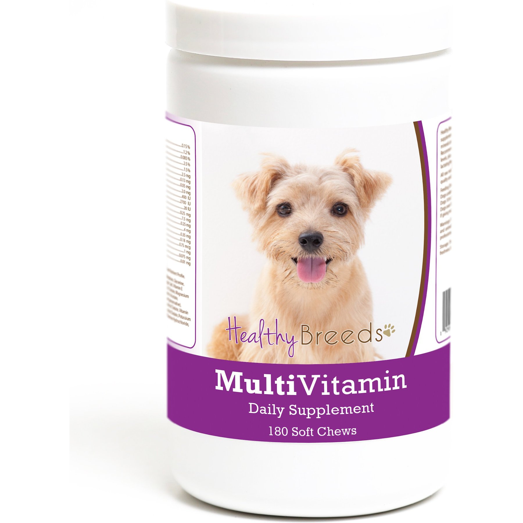Healthy Breeds Multivitamin Soft Chews Dog Supplement, 180 count