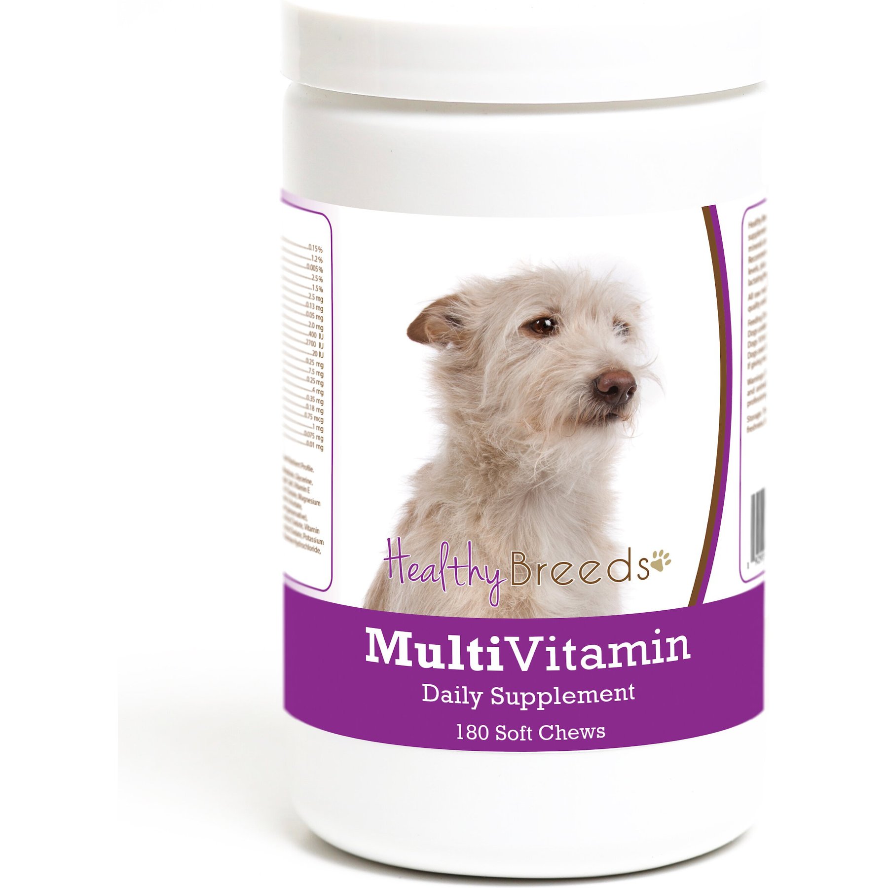 Healthy Breeds Multivitamin Soft Chews Dog Supplement, 180 count