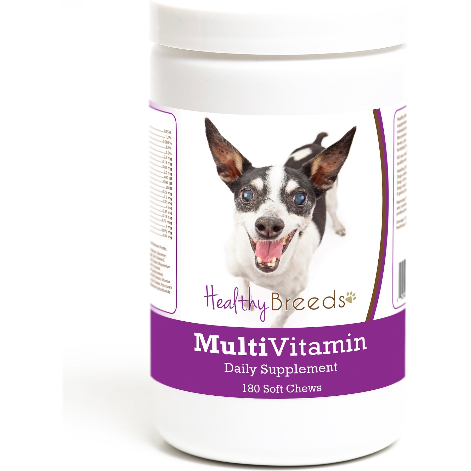 Healthy Breeds Multivitamin Soft Chews Dog Supplement, 180 count