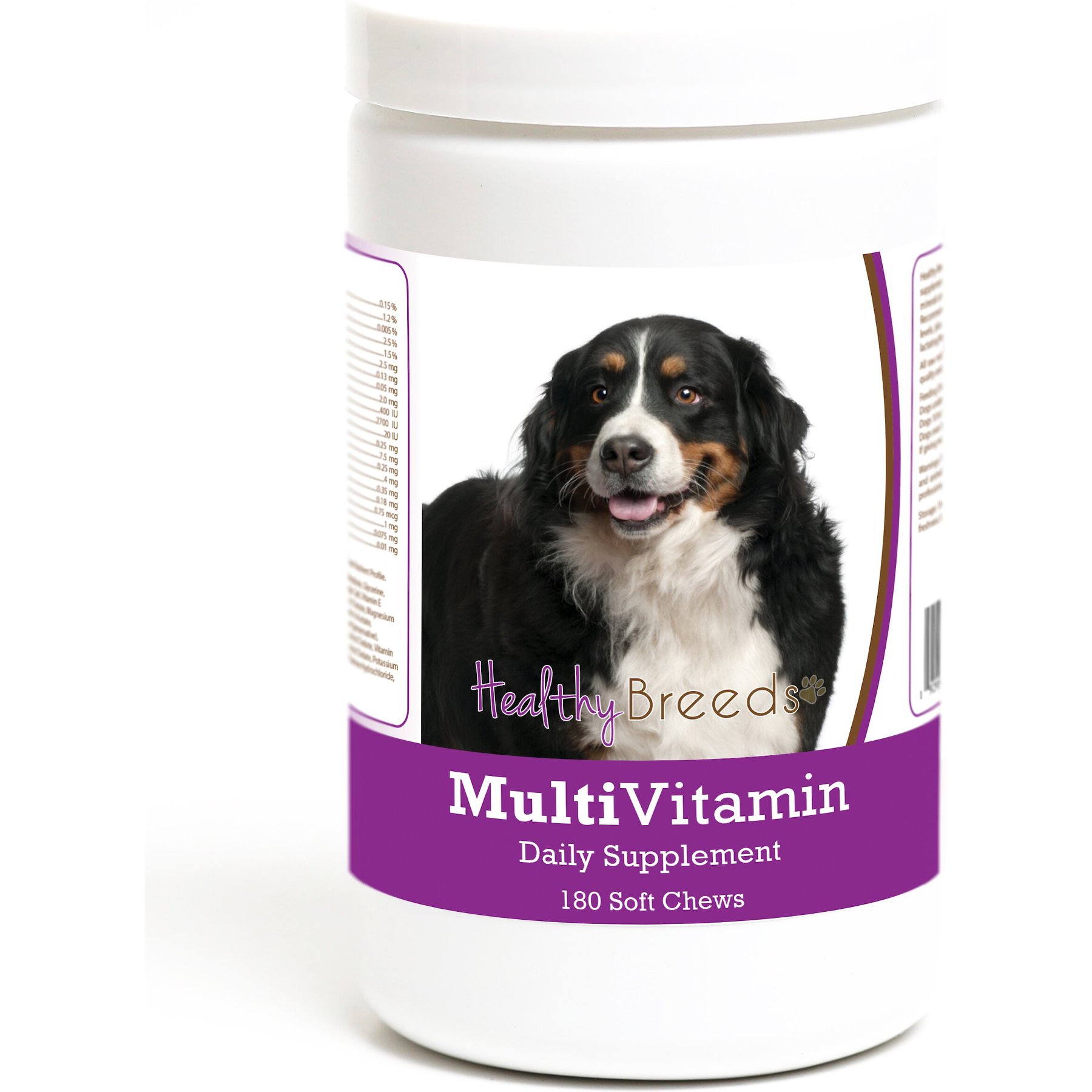 Healthy Breeds Multivitamin Soft Chews Dog Supplement, 180 count