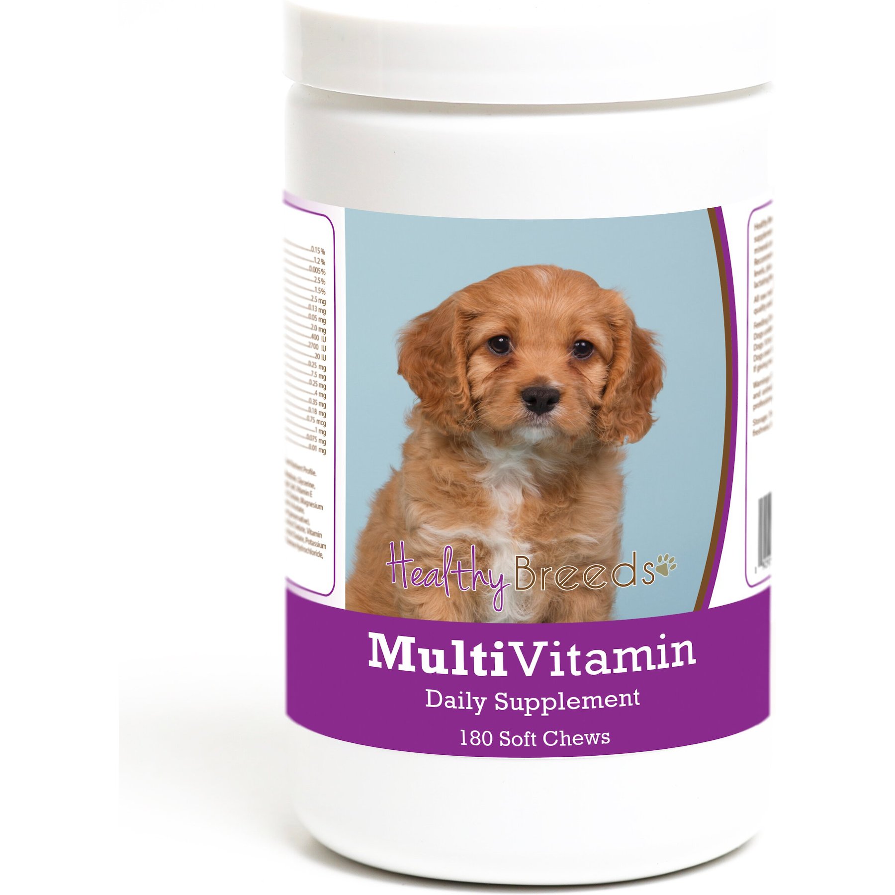 Healthy Breeds Multivitamin Soft Chews Dog Supplement, 180 count